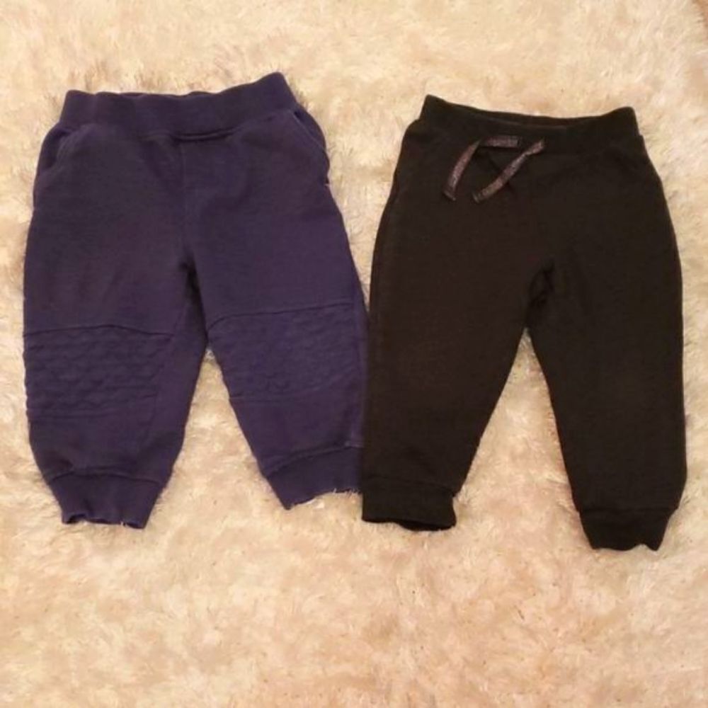 Set of two baby boy sweat pants 18months